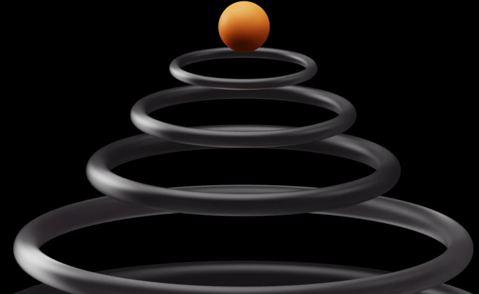 3D Rings Illustration